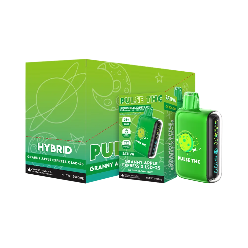 PULSE THC 5gs | Granny Apple Express X LSD 25 | Hybrid