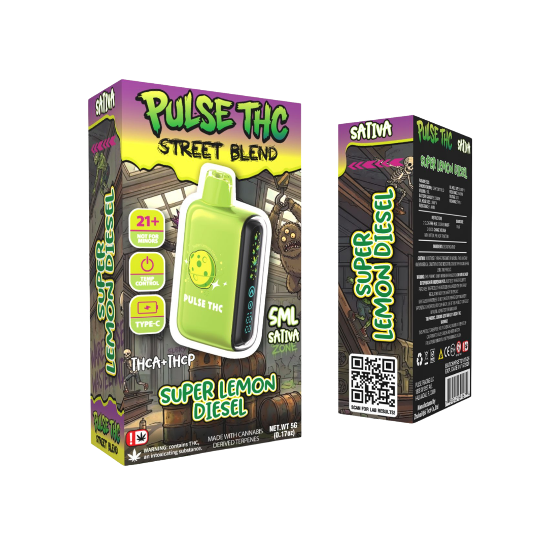 Pulse THC Street Blend - SUPER LEMON DIESEL - Sativa