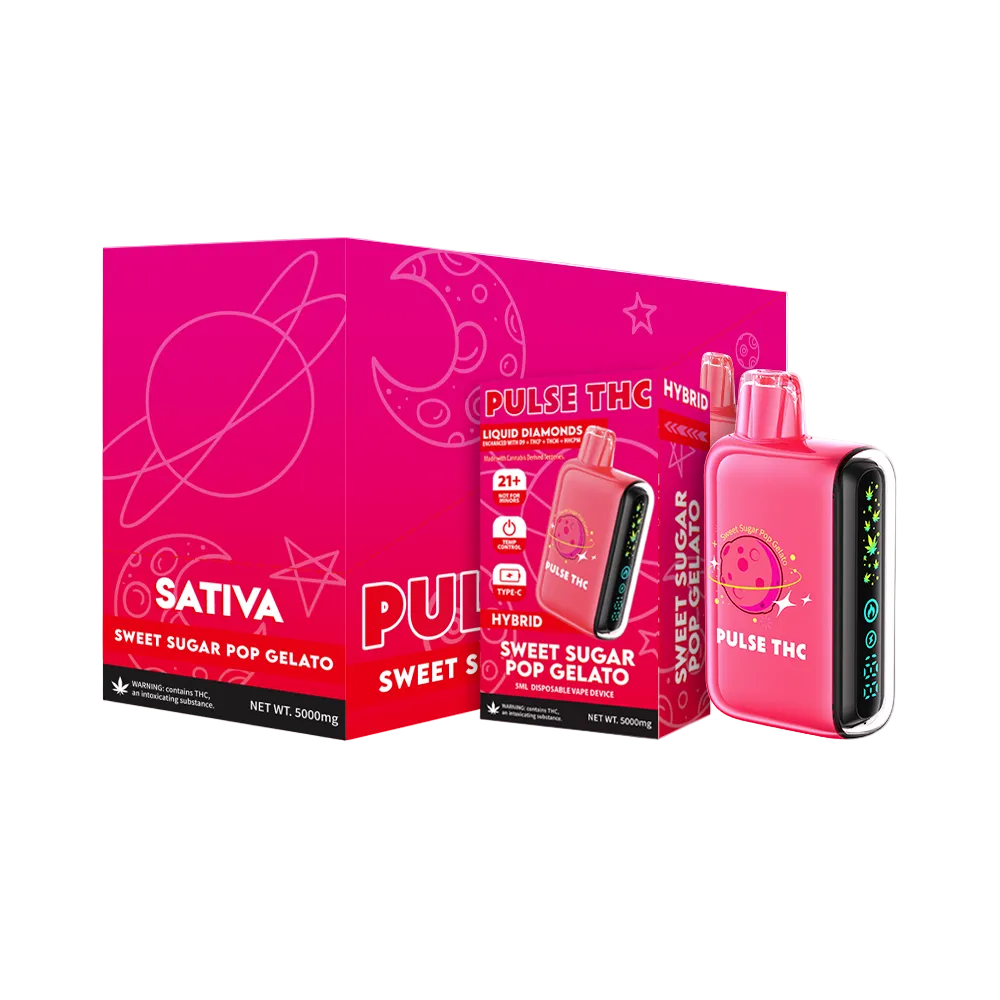 PULSE THC 5gs | Sweet Sugar Pop Gelato | Sativa