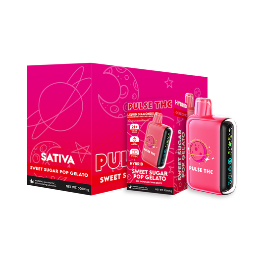 PULSE THC 5gs | Sweet Sugar Pop Gelato | Sativa