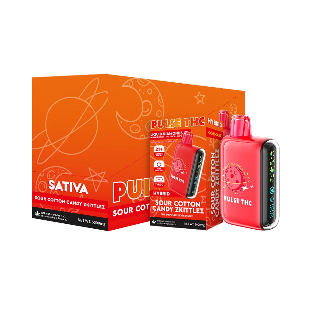 PULSE THC 5gs | Sour Cotton Candy Skittlez | Sativa