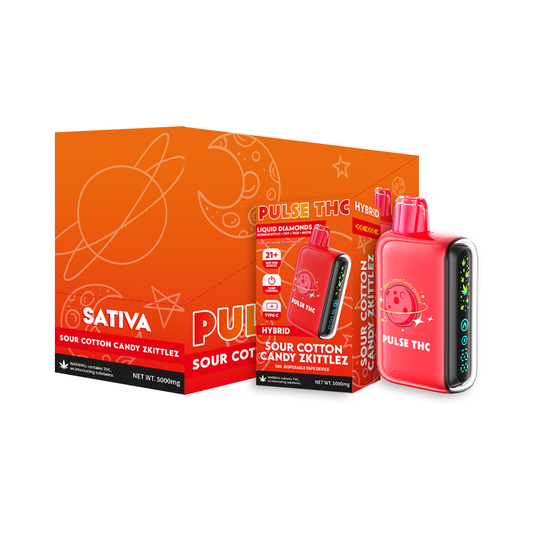 PULSE THC 5gs | Sour Cotton Candy Skittlez | Sativa