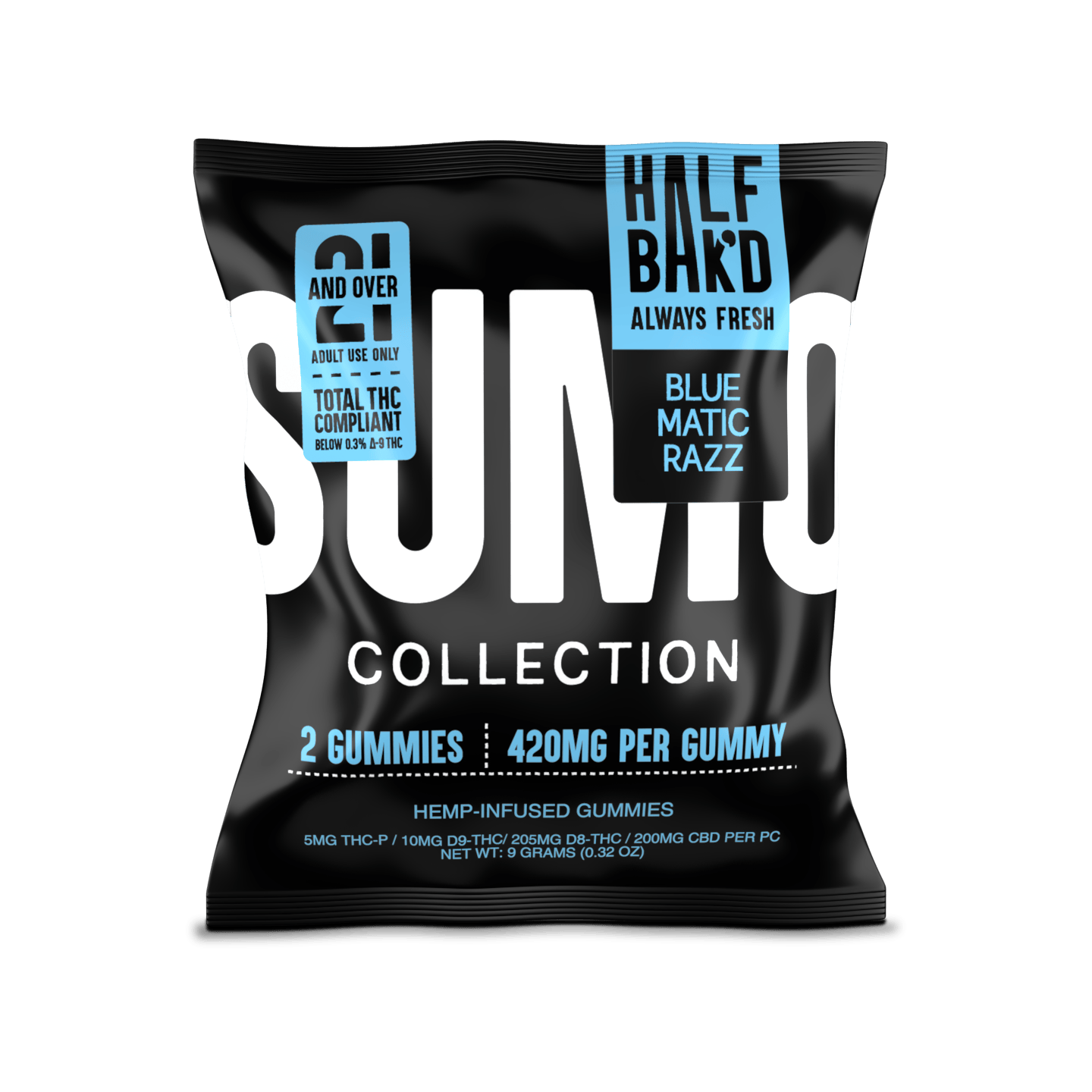 Sumo Gummies - Bluematic Razz