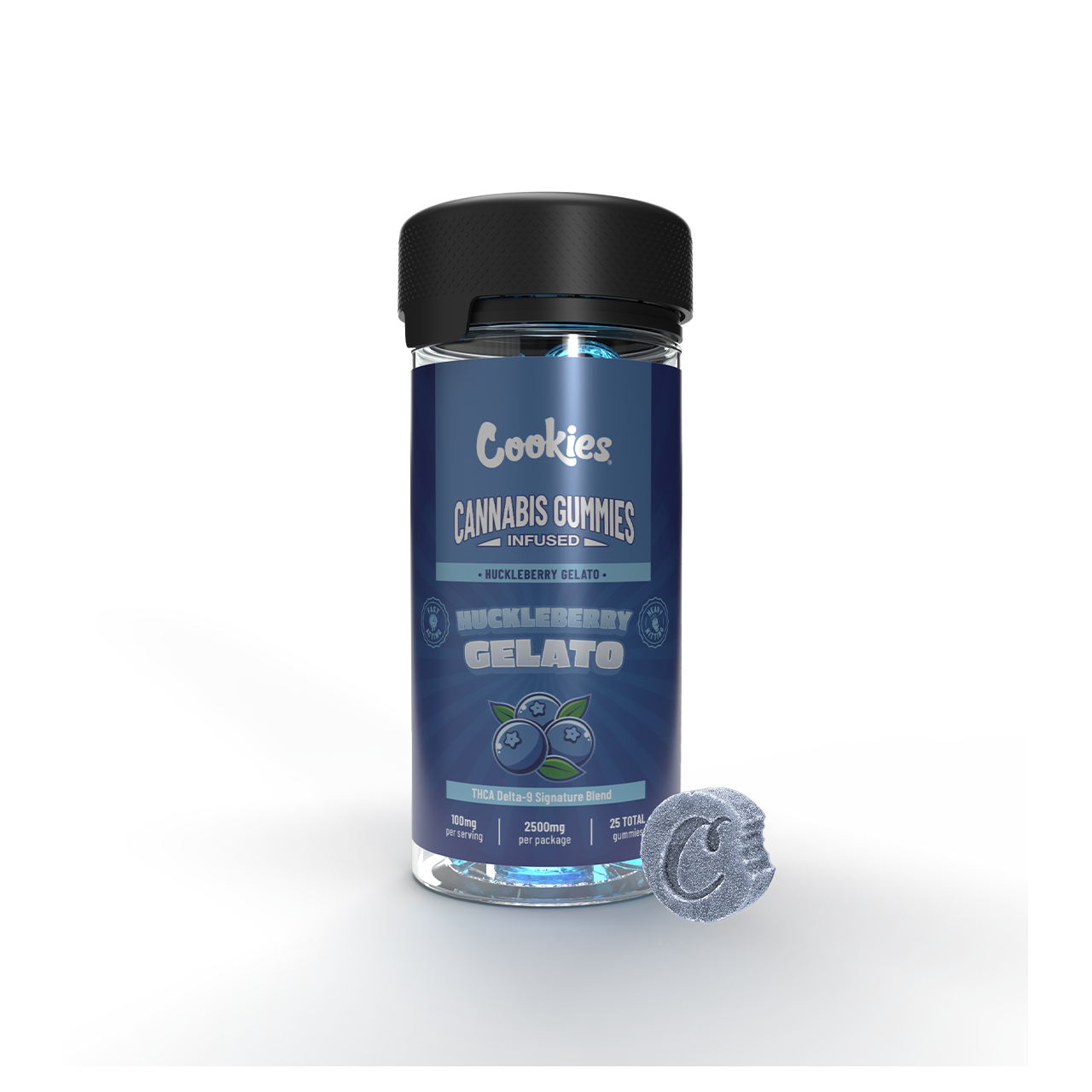Cookies - THCA/Delta 9 Special Blend Infused Gummy Huckleberry Gelato